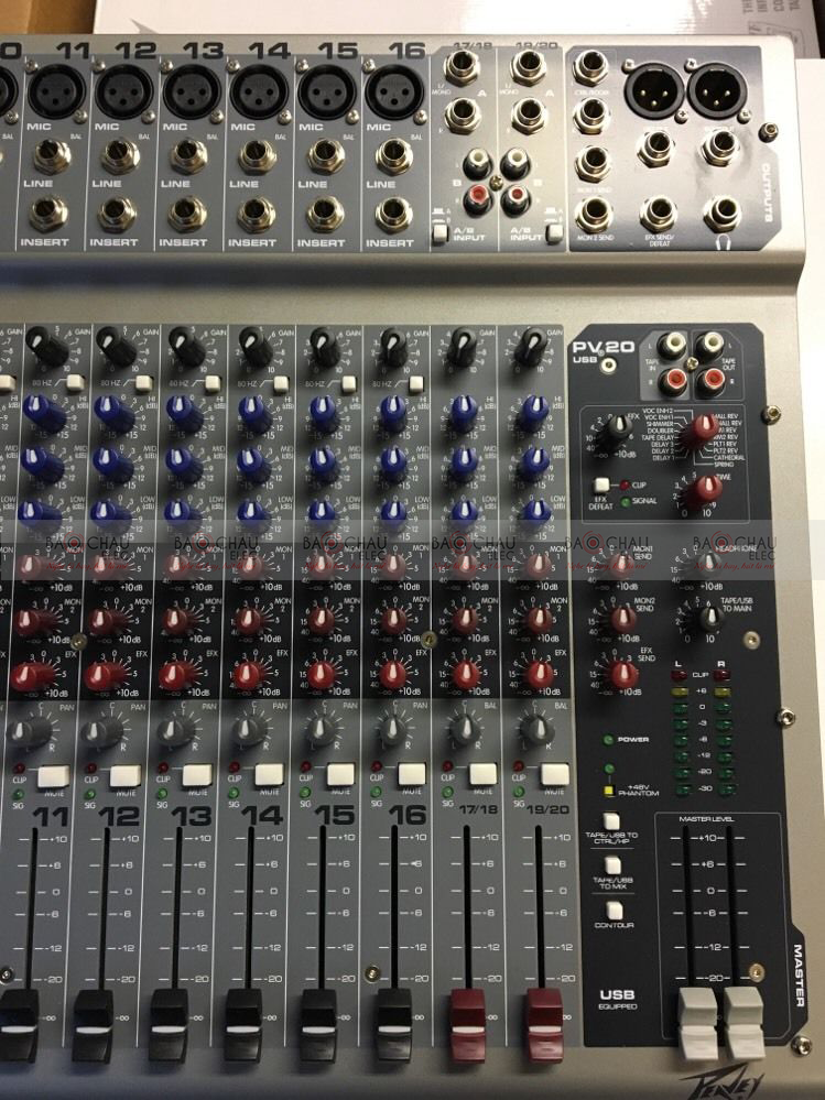 Mixer Peavey PV20 USB Mixer Peavey PV20 USB